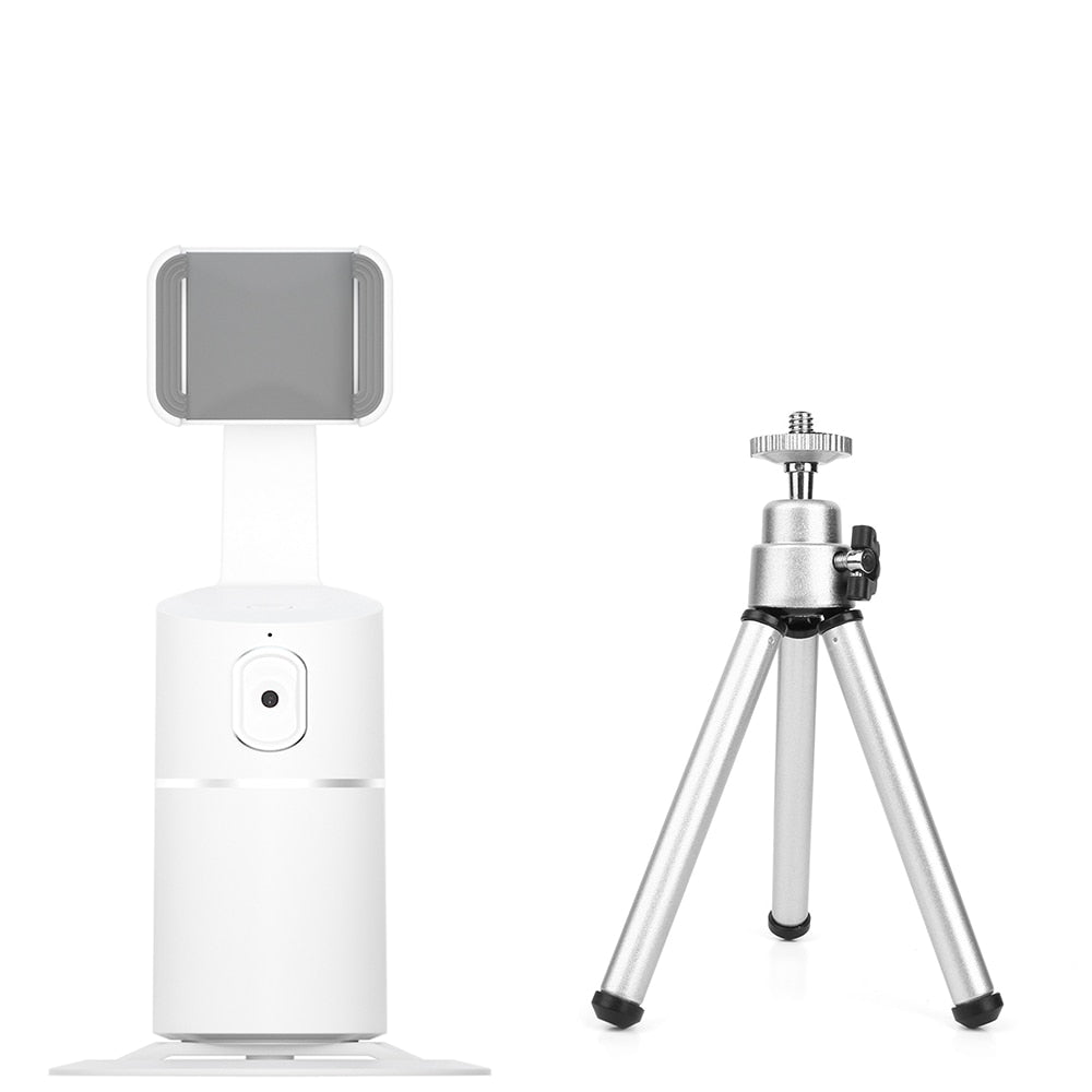 Auto Face Tracking Gimbal Stabilizer Phone Tripod Accessories 360 Rotation Live Smart AI Follow-Up Photo Vlog Video Recorder
