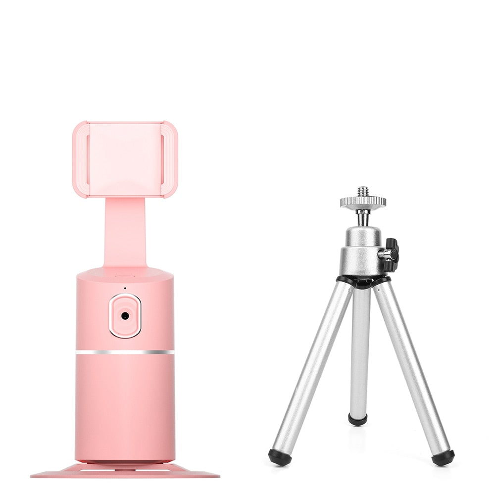 Auto Face Tracking Gimbal Stabilizer Phone Tripod Accessories 360 Rotation Live Smart AI Follow-Up Photo Vlog Video Recorder