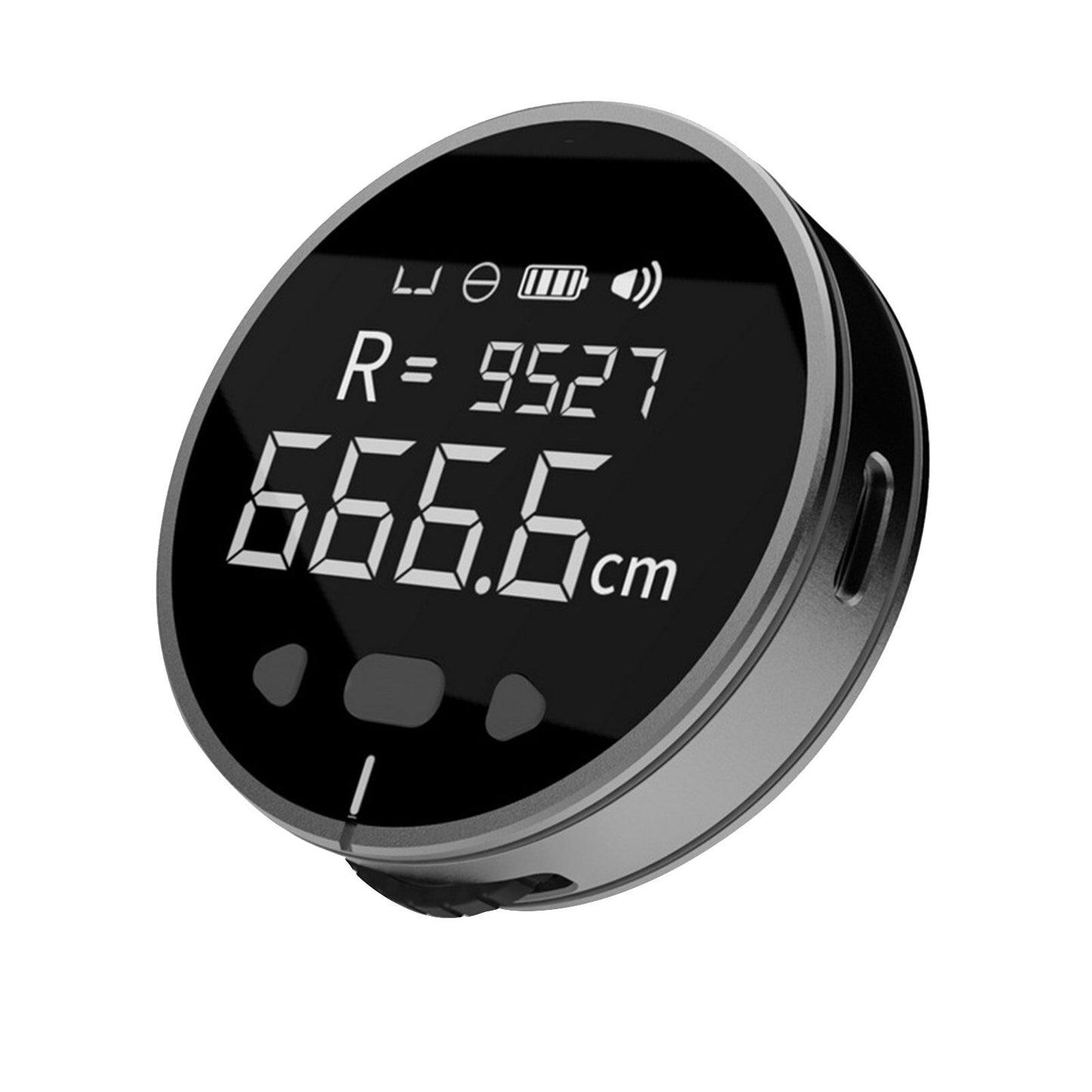 8 in 1 Electronic Tape Measure LCD Display Digital Ruler Type-C Rechargeable Length Measuring Tool for Flat Curved линейка