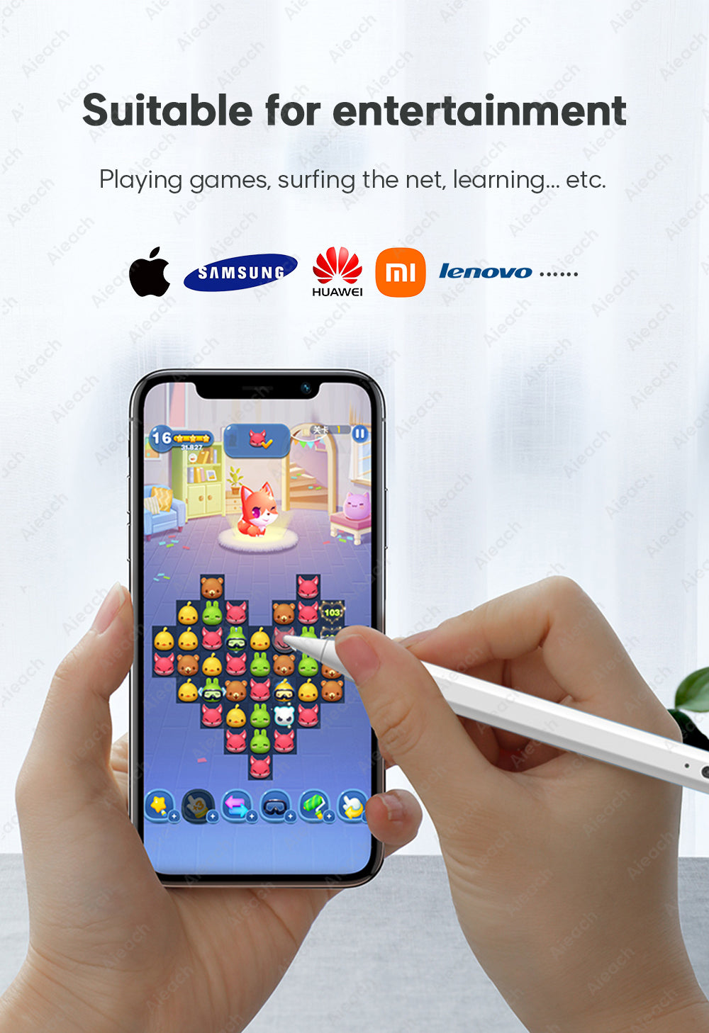For Apple Pencil iPad Pro Pen Touch Pen For Tablet iPad Air 5 Samsung Xiaomi Lenovo Tablete Pen Stylus For Mobile Phones Android