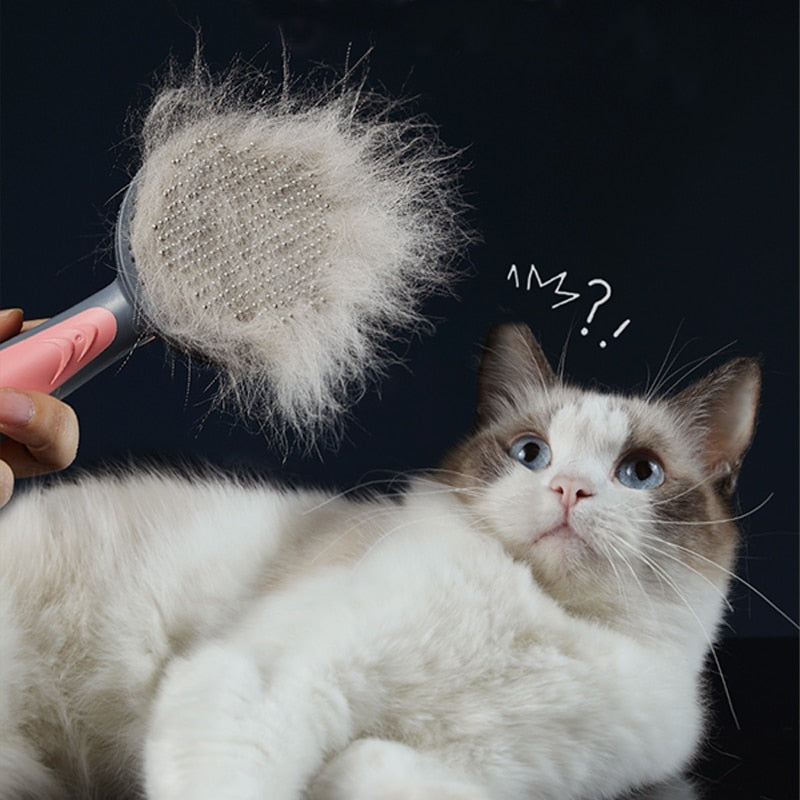 Dog Cat Comb Pet Hair Removal Grooming Comb Cat Puppy Remover Brush Deshedding Tool For Dogs Cats Rabbits Pet Cleaning Supplies