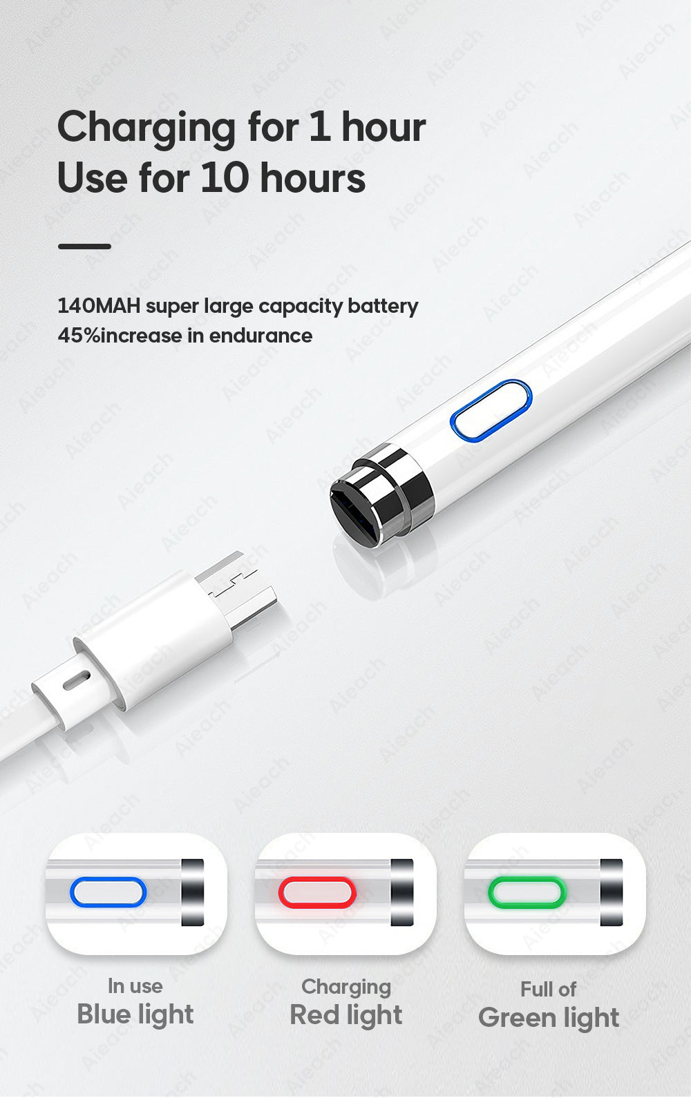 For Apple Pencil iPad Pro Pen Touch Pen For Tablet iPad Air 5 Samsung Xiaomi Lenovo Tablete Pen Stylus For Mobile Phones Android