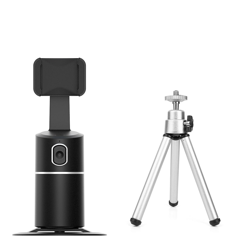 Auto Face Tracking Gimbal Stabilizer Phone Tripod Accessories 360 Rotation Live Smart AI Follow-Up Photo Vlog Video Recorder