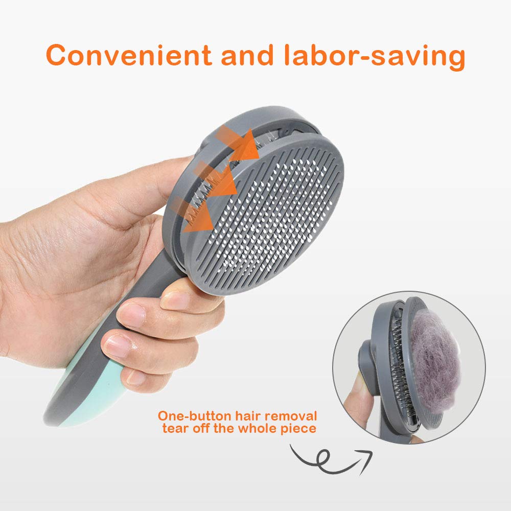 Dog Cat Comb Pet Hair Removal Grooming Comb Cat Puppy Remover Brush Deshedding Tool For Dogs Cats Rabbits Pet Cleaning Supplies