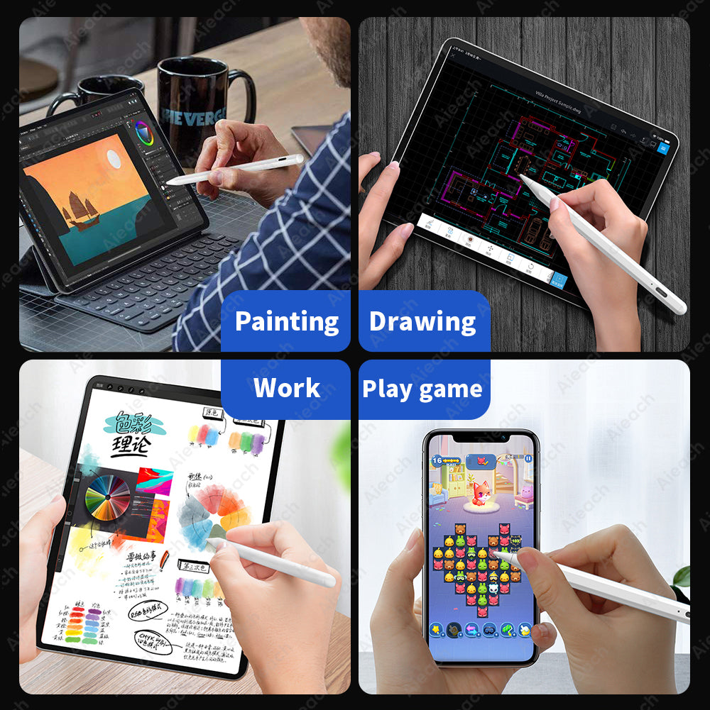 For Apple Pencil iPad Pro Pen Touch Pen For Tablet iPad Air 5 Samsung Xiaomi Lenovo Tablete Pen Stylus For Mobile Phones Android