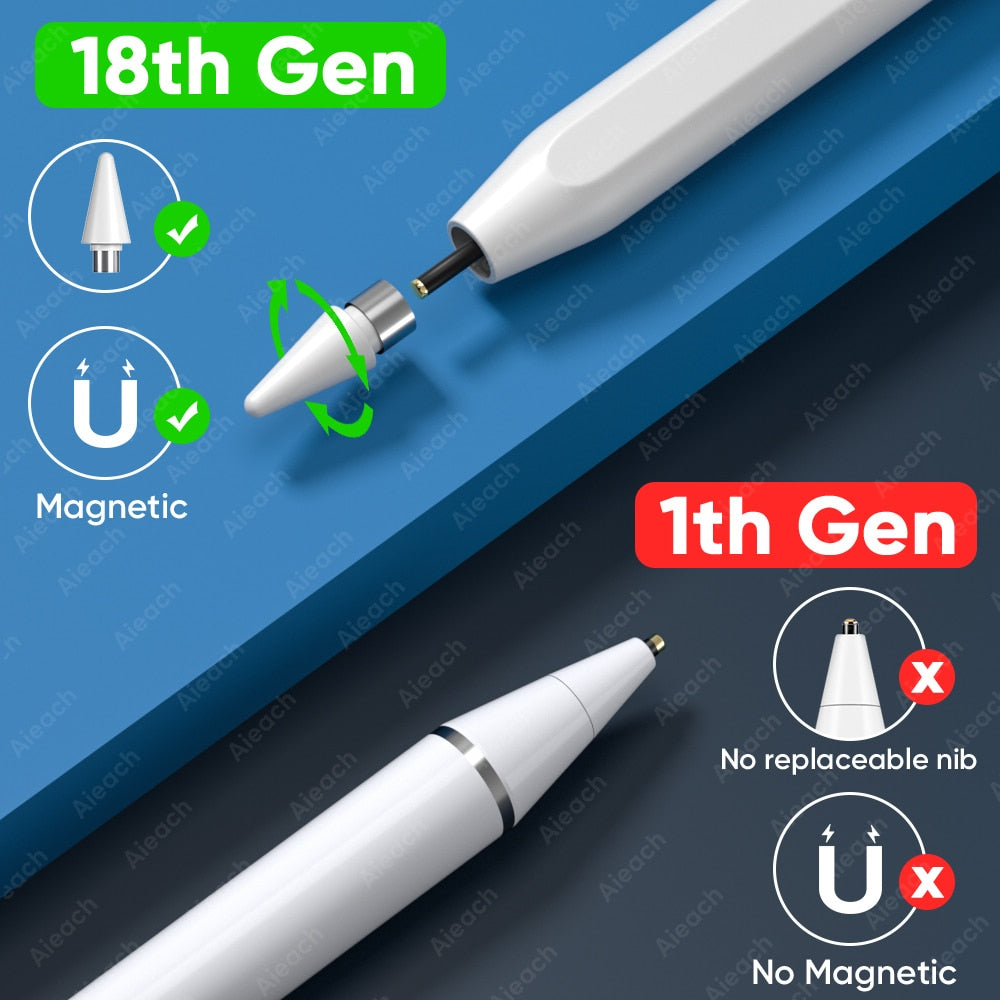 For Apple Pencil iPad Pro Pen Touch Pen For Tablet iPad Air 5 Samsung Xiaomi Lenovo Tablete Pen Stylus For Mobile Phones Android